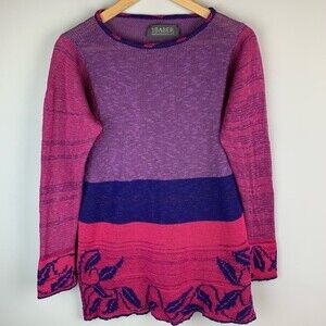 Bill Baber women’s handmade knit sweater size small